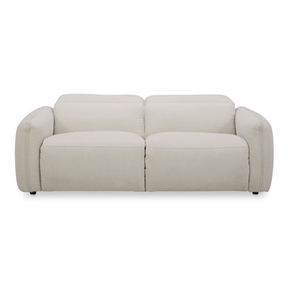 Eli Power Recliner Sofa Warm White