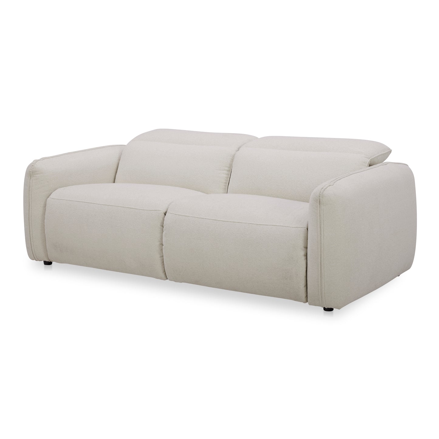 Eli Power Recliner Sofa Warm White by Moe's Home