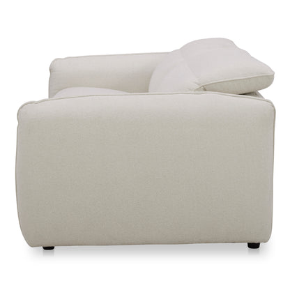 Eli Power Recliner Sofa Warm White