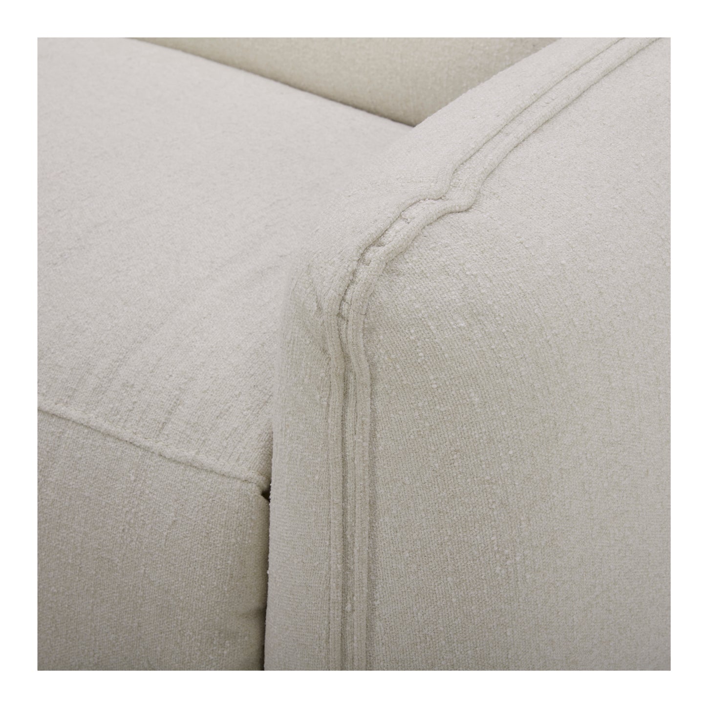 Eli Power Recliner Sofa Warm White by Moe's Home