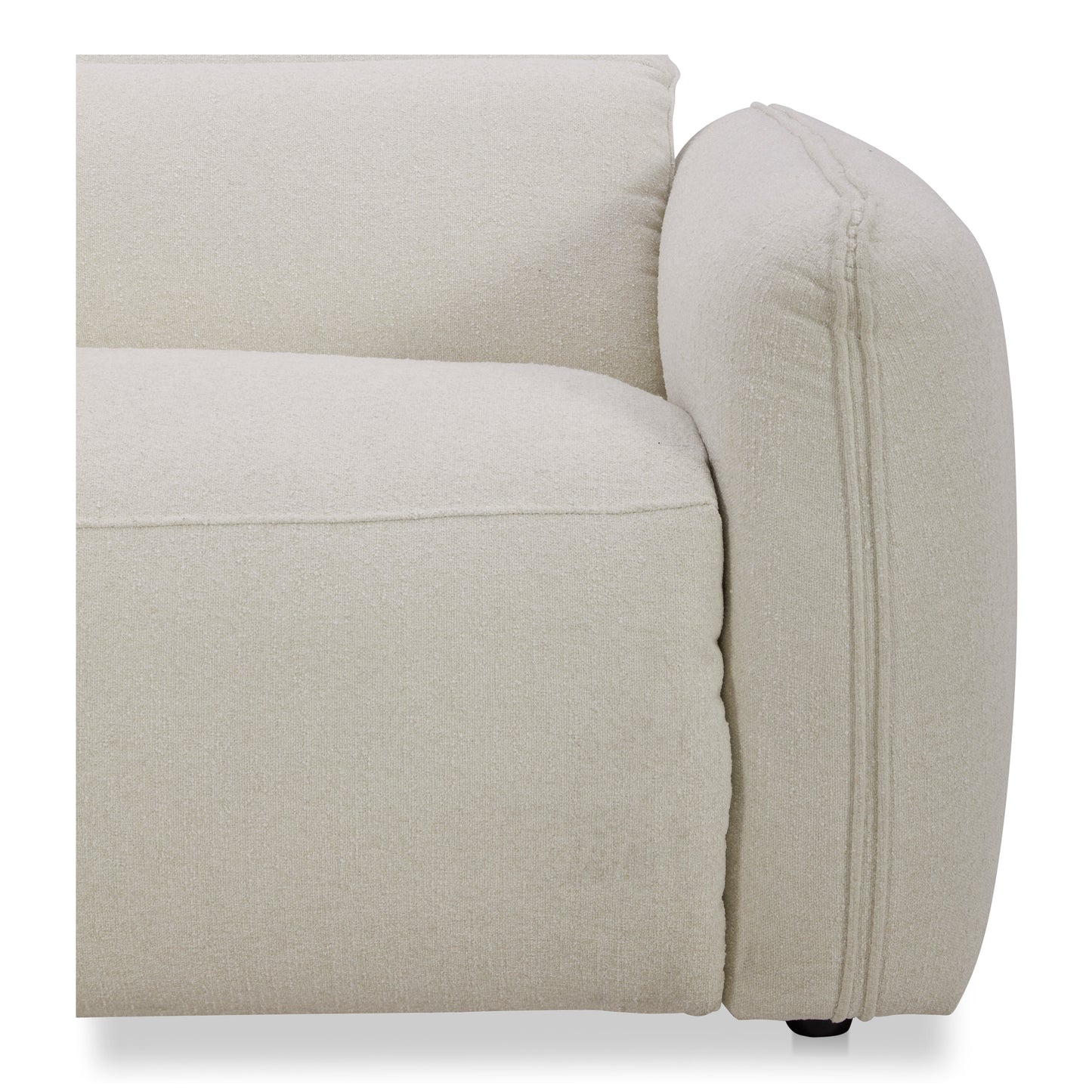 Eli Power Recliner Sofa Warm White by Moe's Home
