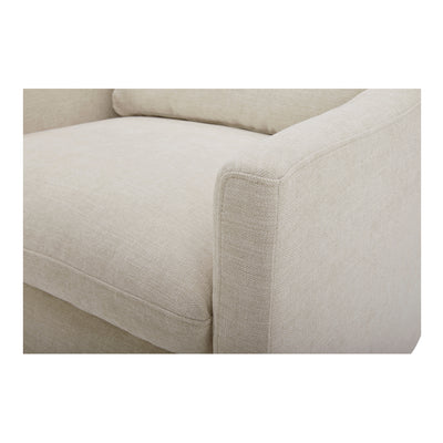 Linden Swivel Chair Soft Beige by Moe's Home