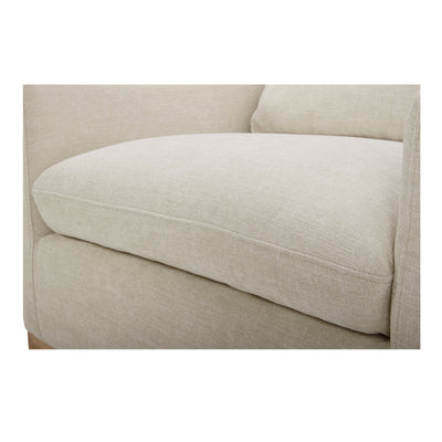 Linden Swivel Chair Soft Beige by Moe's Home