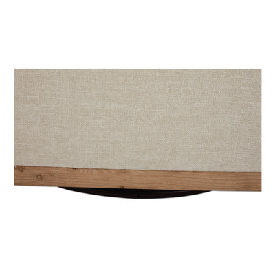 Linden Swivel Chair Soft Beige by Moe's Home