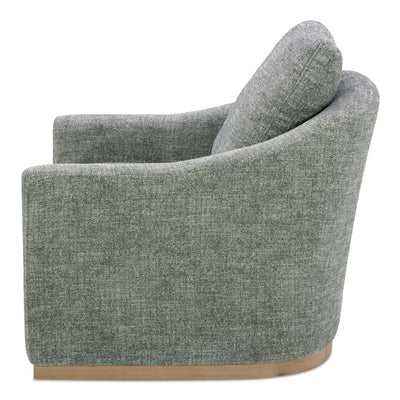 Linden Swivel Chair Slated Moss by Moe's Home