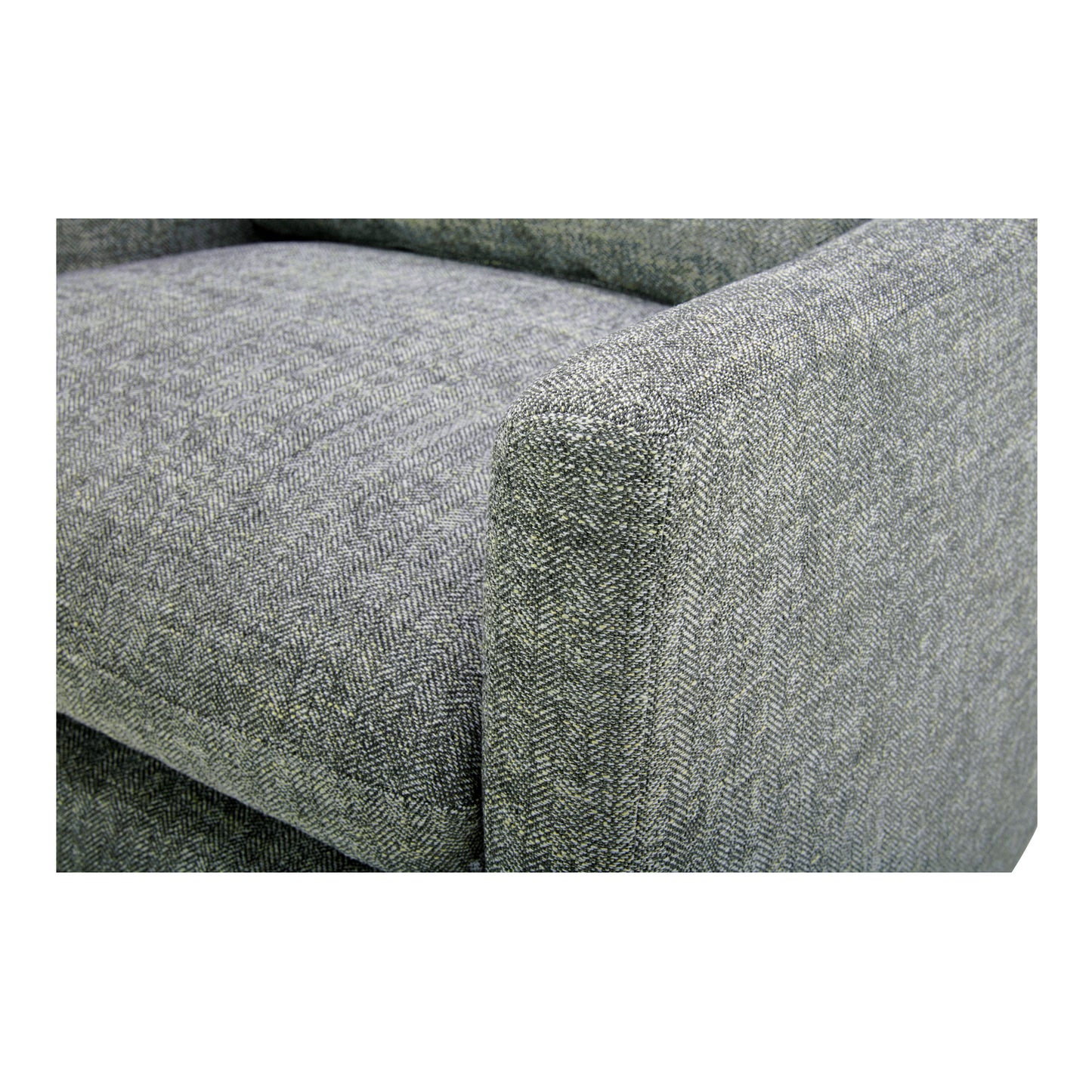 Linden Swivel Chair Slated Moss by Moe's Home