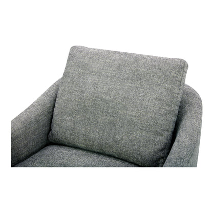 Linden Swivel Chair Slated Moss