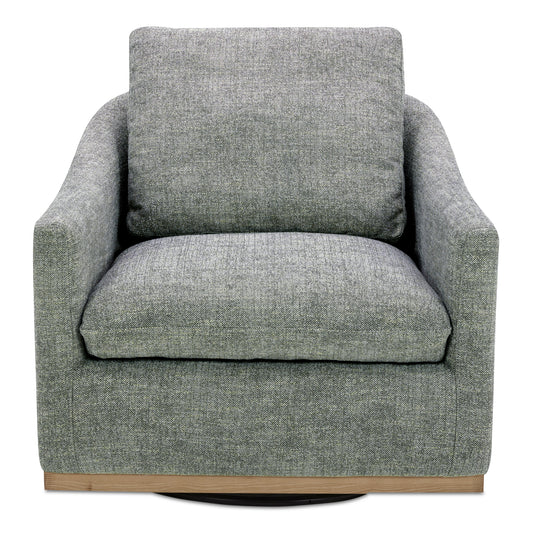 Linden Swivel Chair Slated Moss | Multicolor