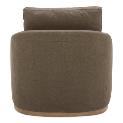 Linden Swivel Chair Soft Taupe by Moe's Home