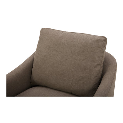 Linden Swivel Chair Soft Taupe by Moe's Home