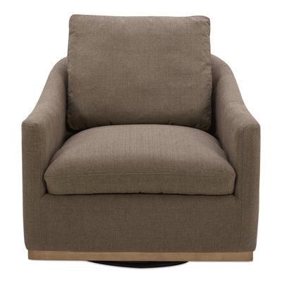 Linden Swivel Chair Soft Taupe | Taupe