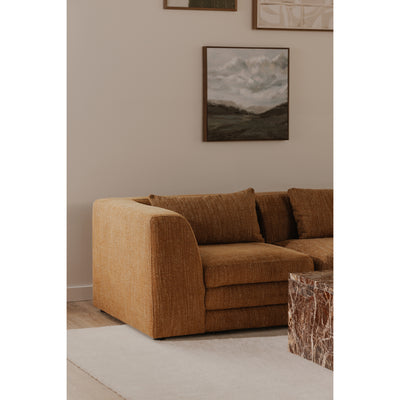 Lowtide Corner Chair Amber Glow by Moe's Home