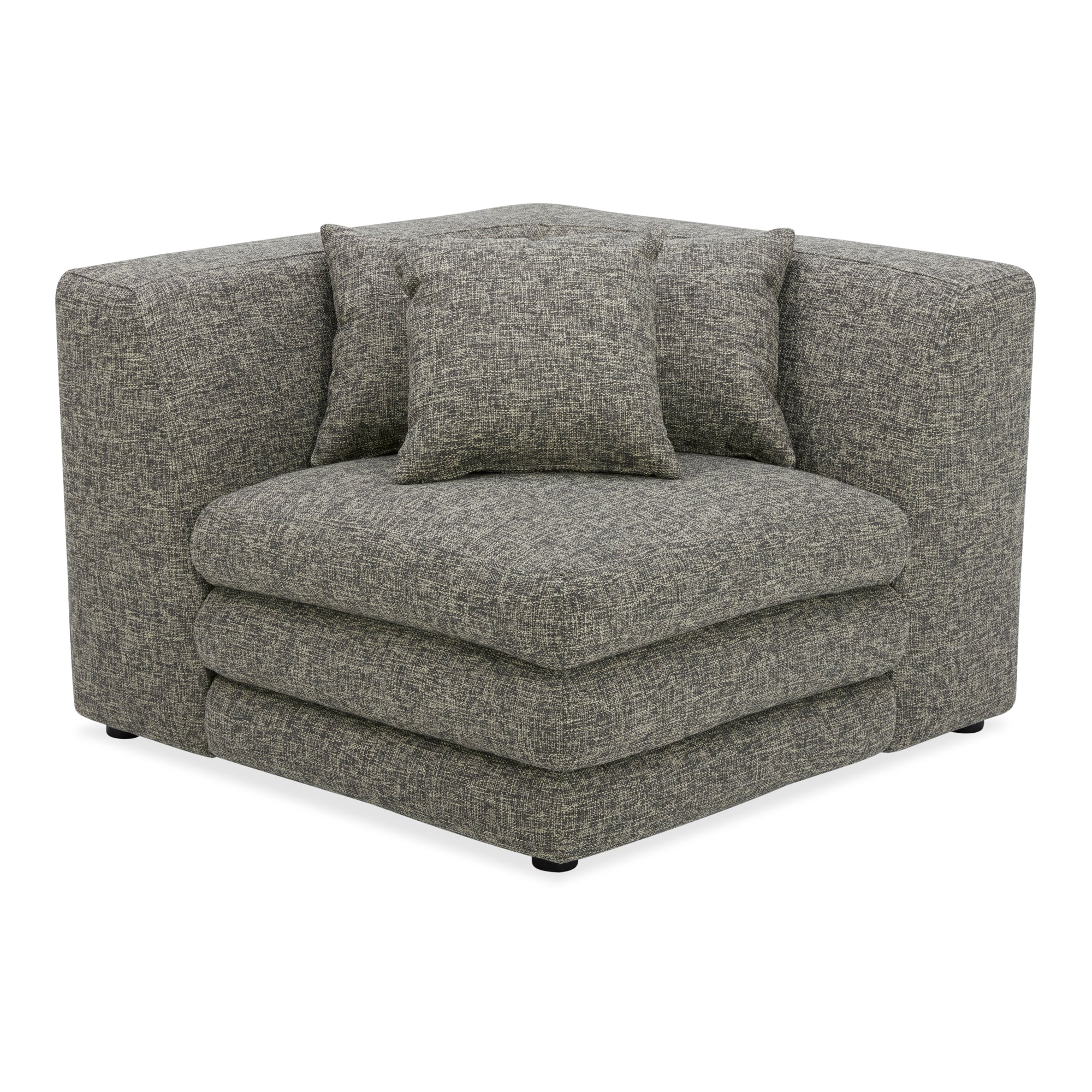 Lowtide Corner Chair Stone Tweed | Multicolor