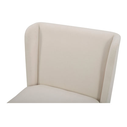 Cormac Rolling Dining Chair Cream