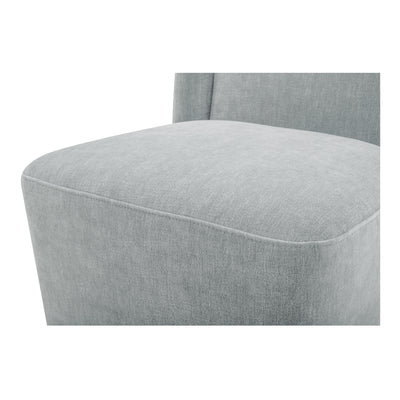 Cormac Rolling Dining Chair Slate Green by Moe's Home