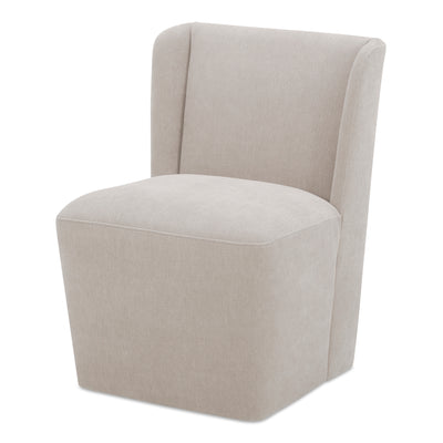 Cormac Rolling Dining Chair Warm Sand by Moe's Home