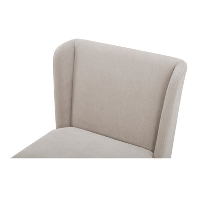 Cormac Rolling Dining Chair Warm Sand by Moe's Home