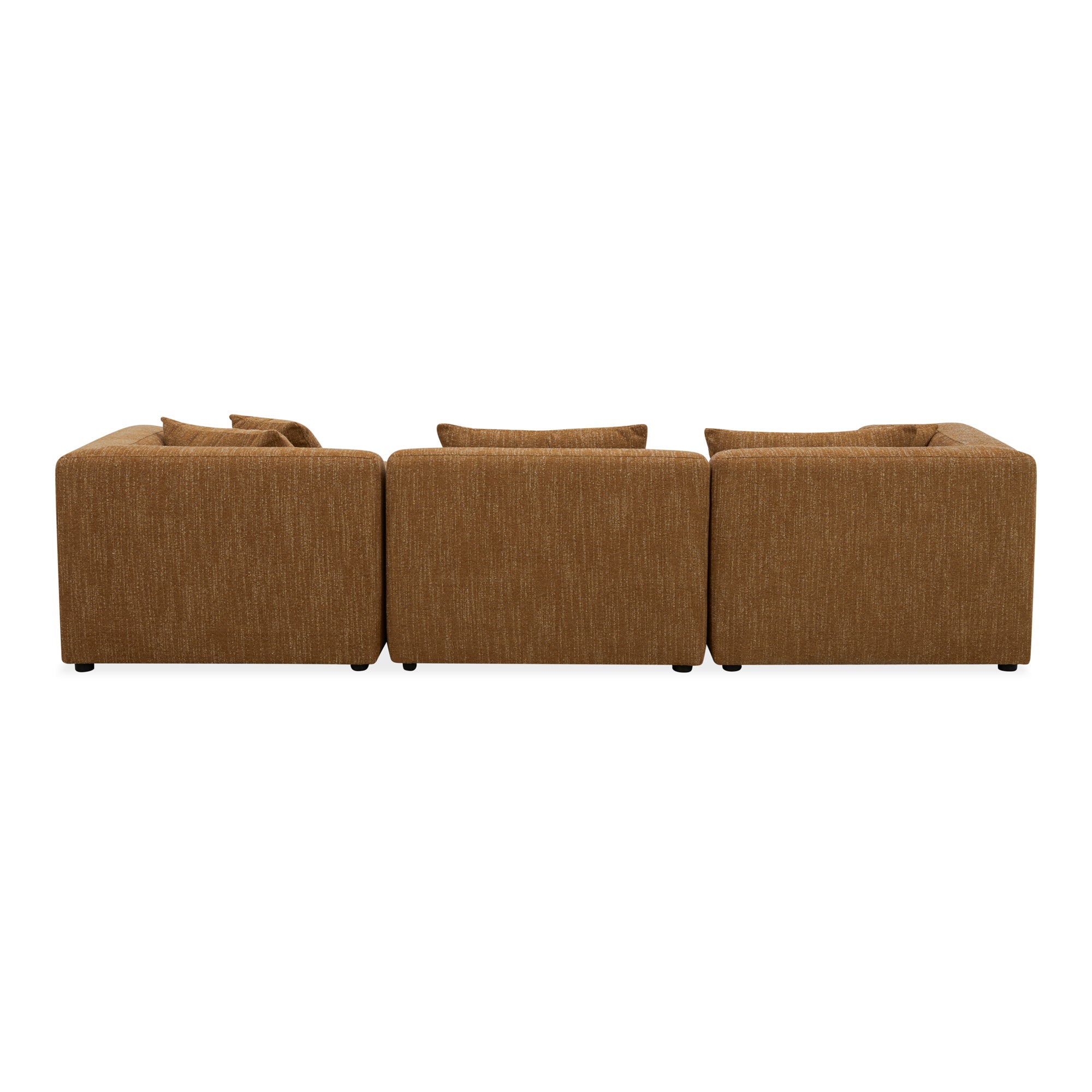 Lowtide Lounge Modular Sectional Amber Glow