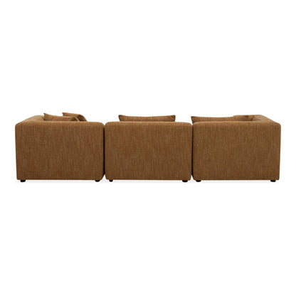 Lowtide Lounge Modular Sectional Amber Glow