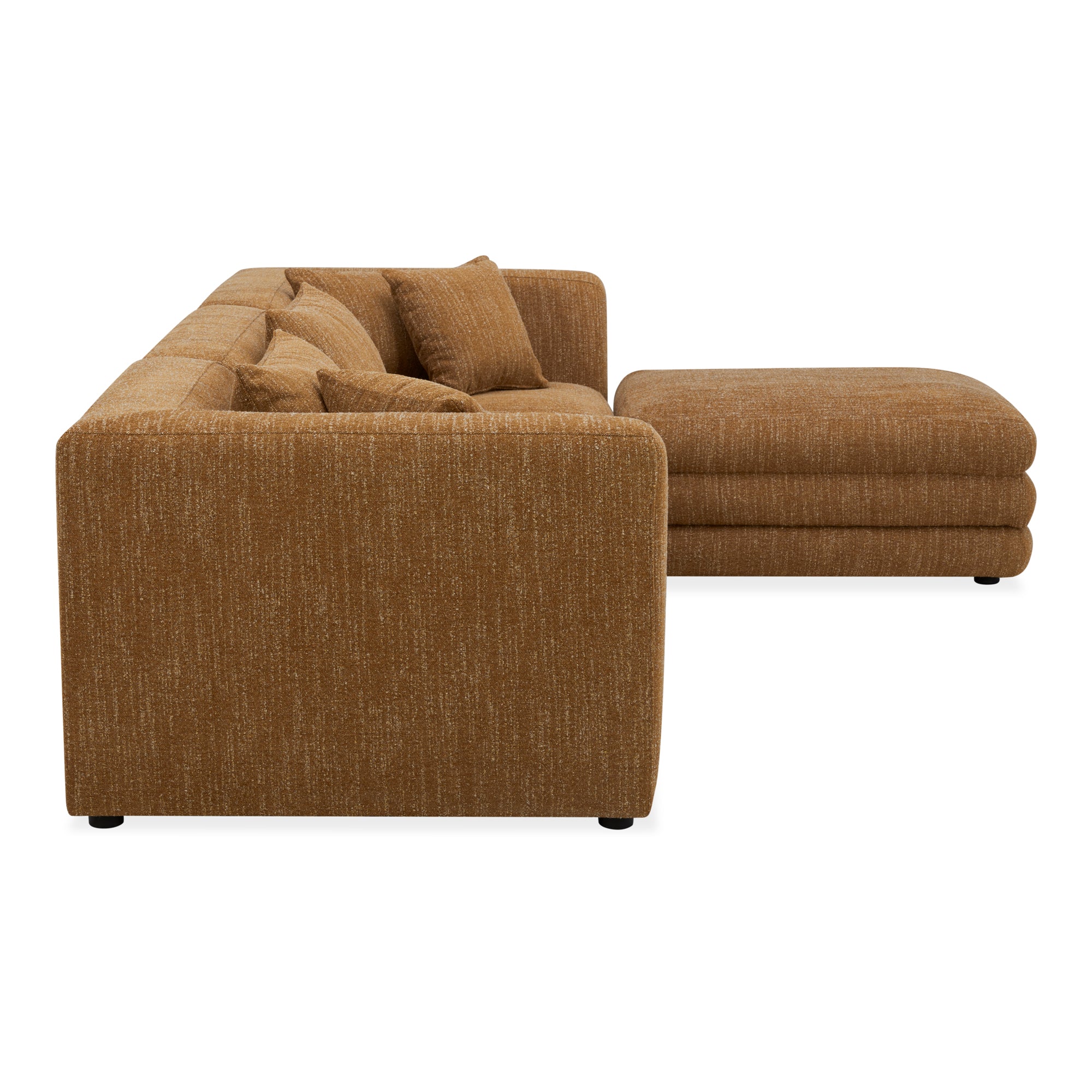 Lowtide Lounge Modular Sectional Amber Glow