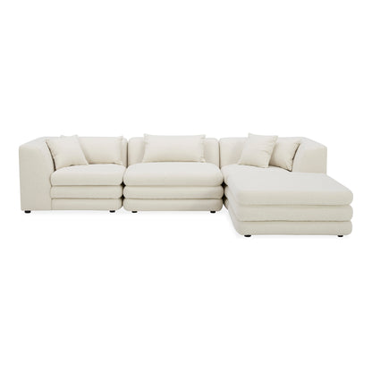 Lowtide Lounge Modular Sectional Warm White | White
