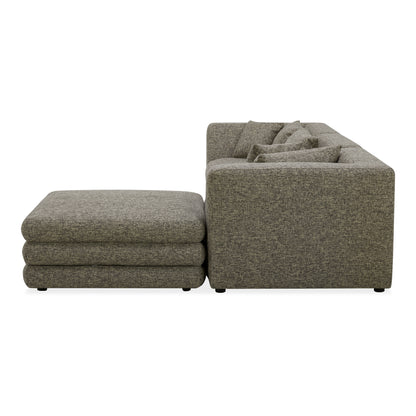 Lowtide Lounge Modular Sectional Stone Tweed