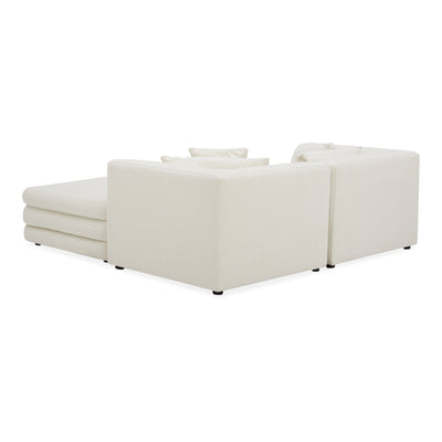 Lowtide Nook Modular Sectional Warm White by Moe's Home