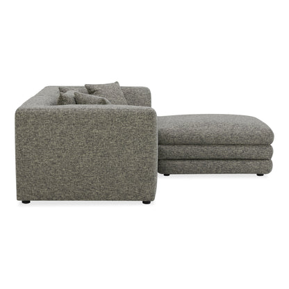 Lowtide Nook Modular Sectional Stone Tweed