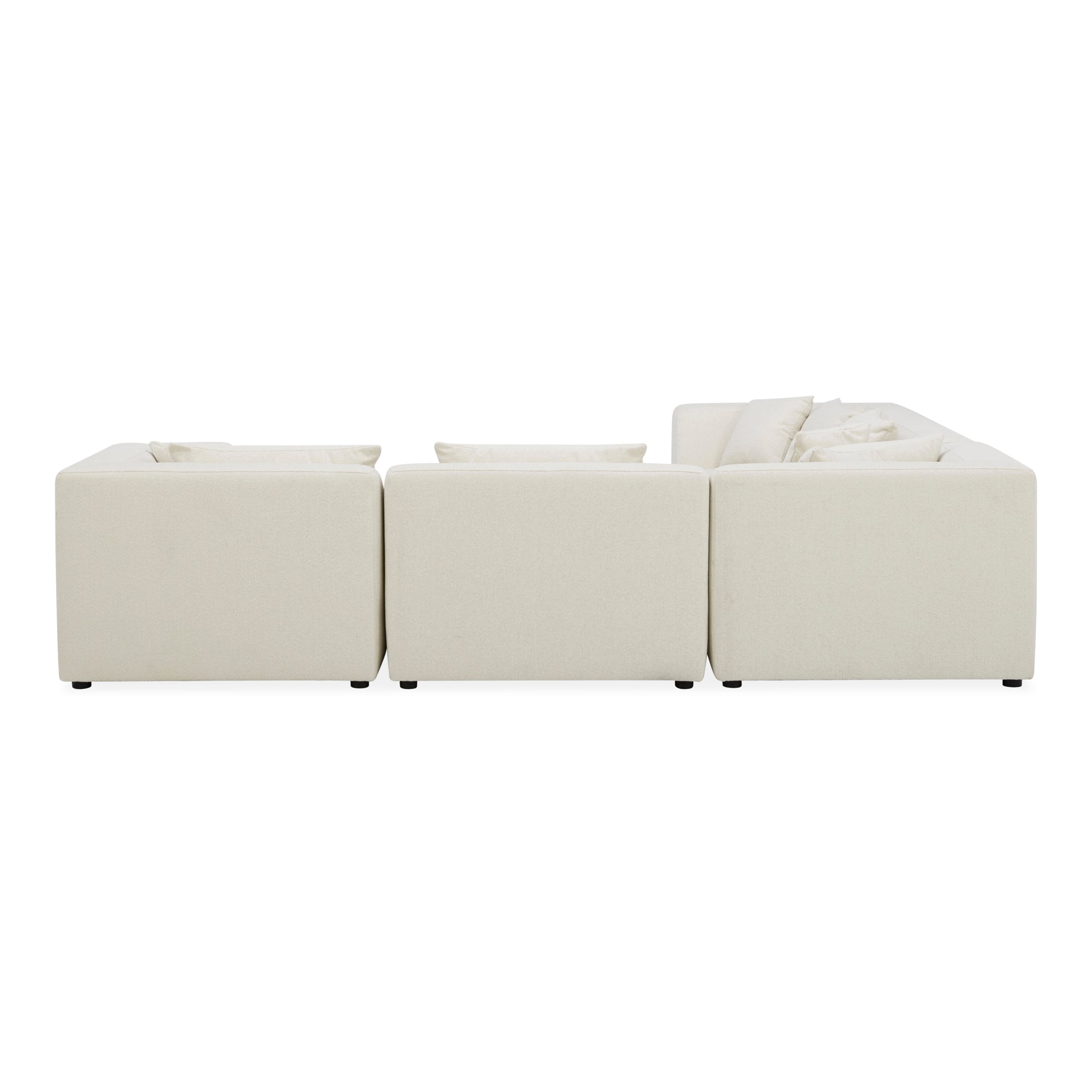 Lowtide Classic L-Shaped Modular Sectional Warm White