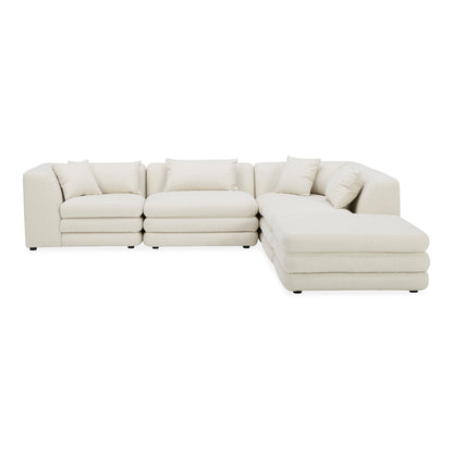 Lowtide Dream Modular Sectional Warm White | White