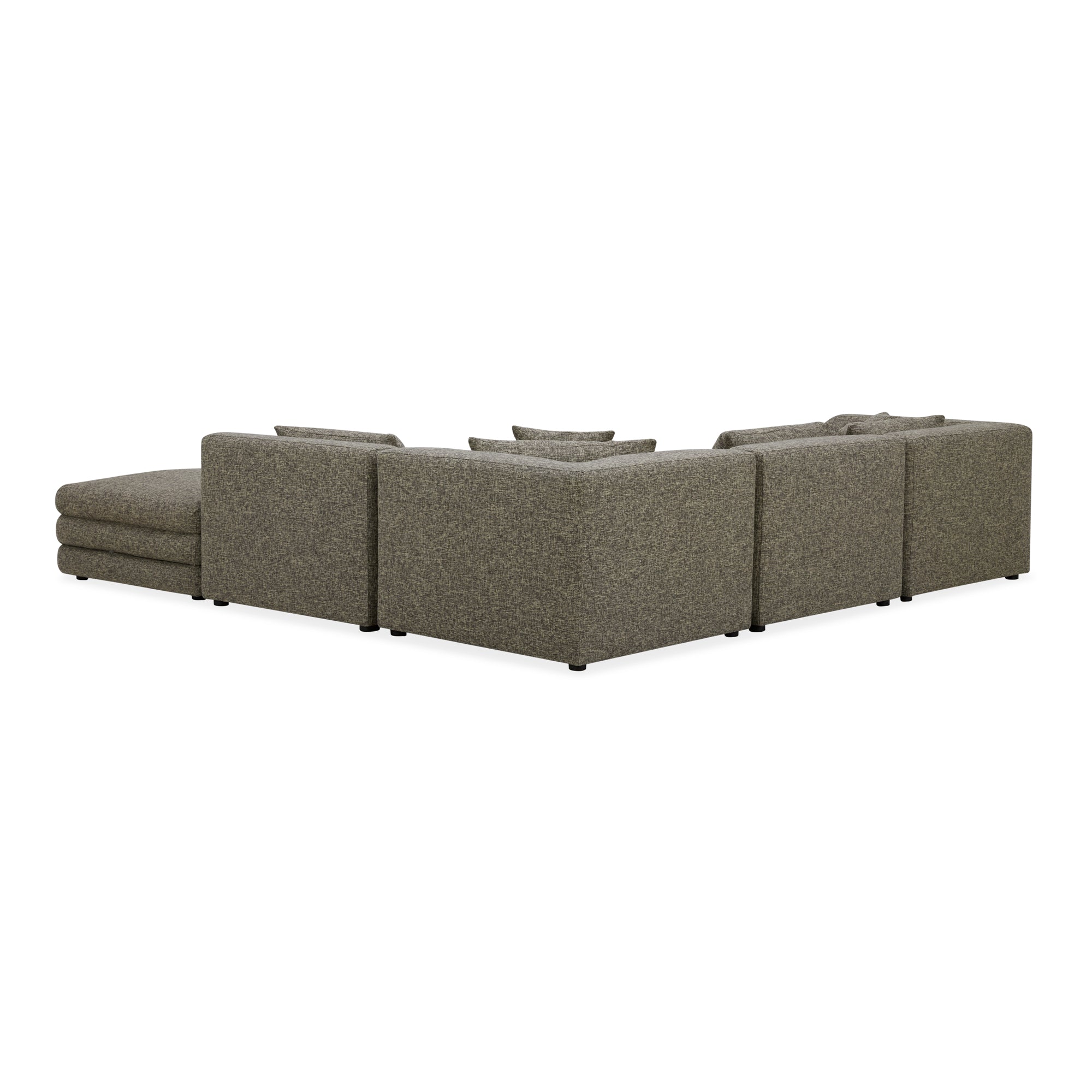 Lowtide Dream Modular Sectional Stone Tweed