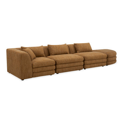 Lowtide Linear Modular Sectional Amber Glow by Moe's Home