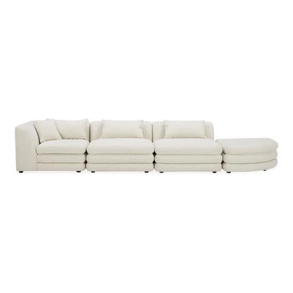 Lowtide Linear Modular Sectional Warm White | White