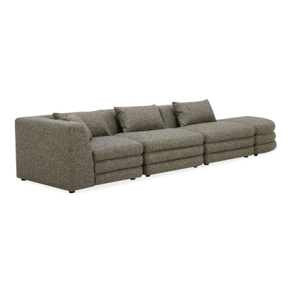 Lowtide Linear Modular Sectional Stone Tweed