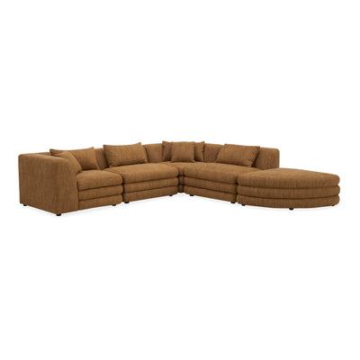 Lowtide Alcove Modular Sectional Amber Glow by Moe's Home