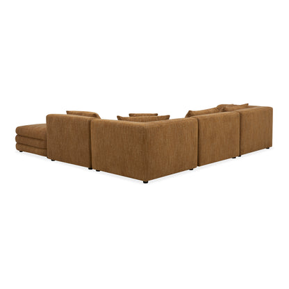 Lowtide Alcove Modular Sectional Amber Glow