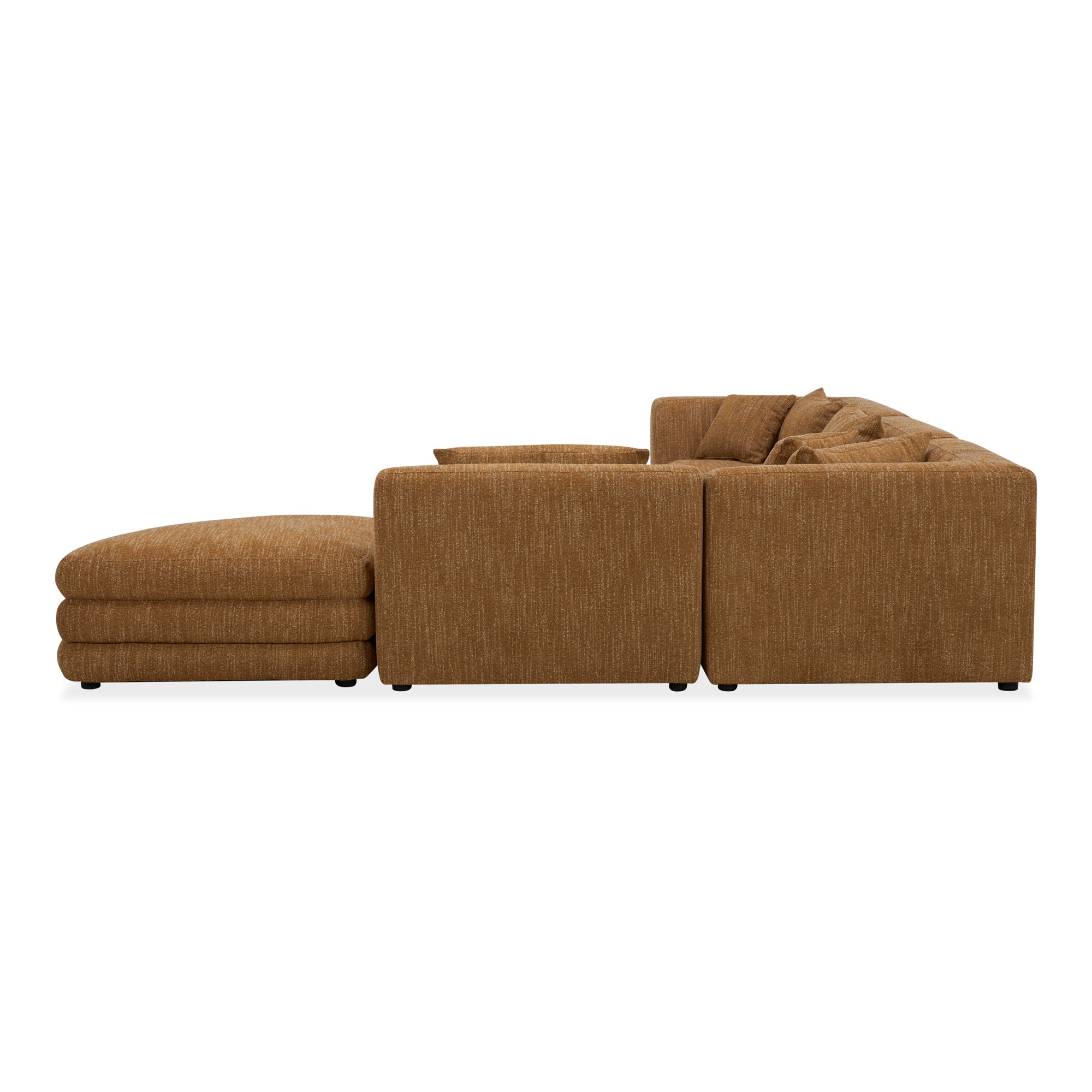 Lowtide Alcove Modular Sectional Amber Glow