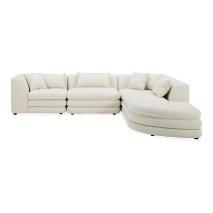 Lowtide Alcove Modular Sectional Warm White | White