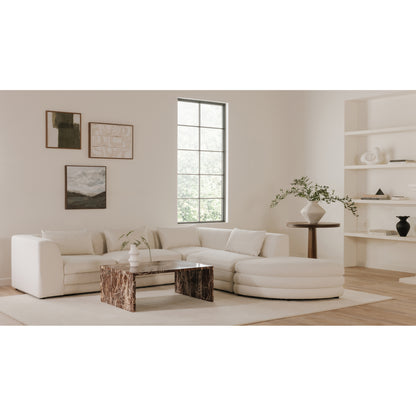 Lowtide Alcove Modular Sectional Warm White