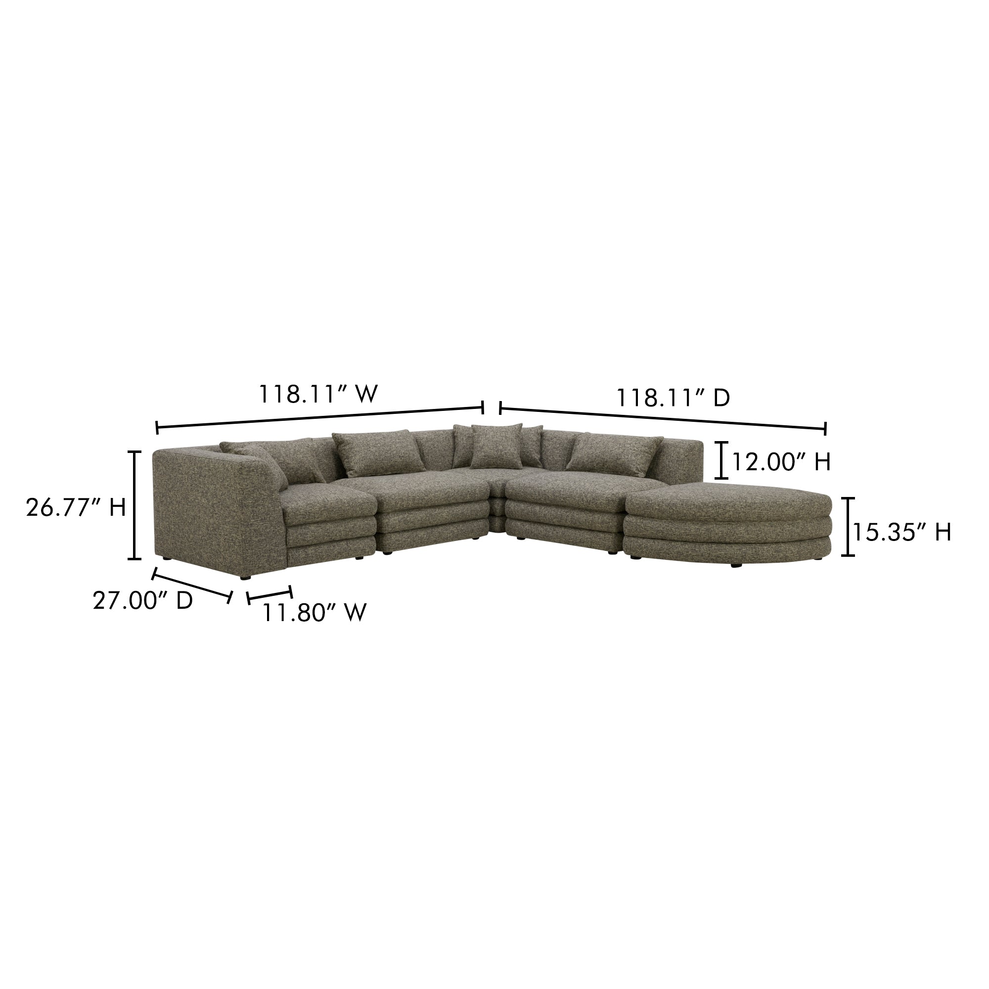 Lowtide Alcove Modular Configuration