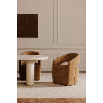 Barrow Rolling Dining Chair by Moe's Home