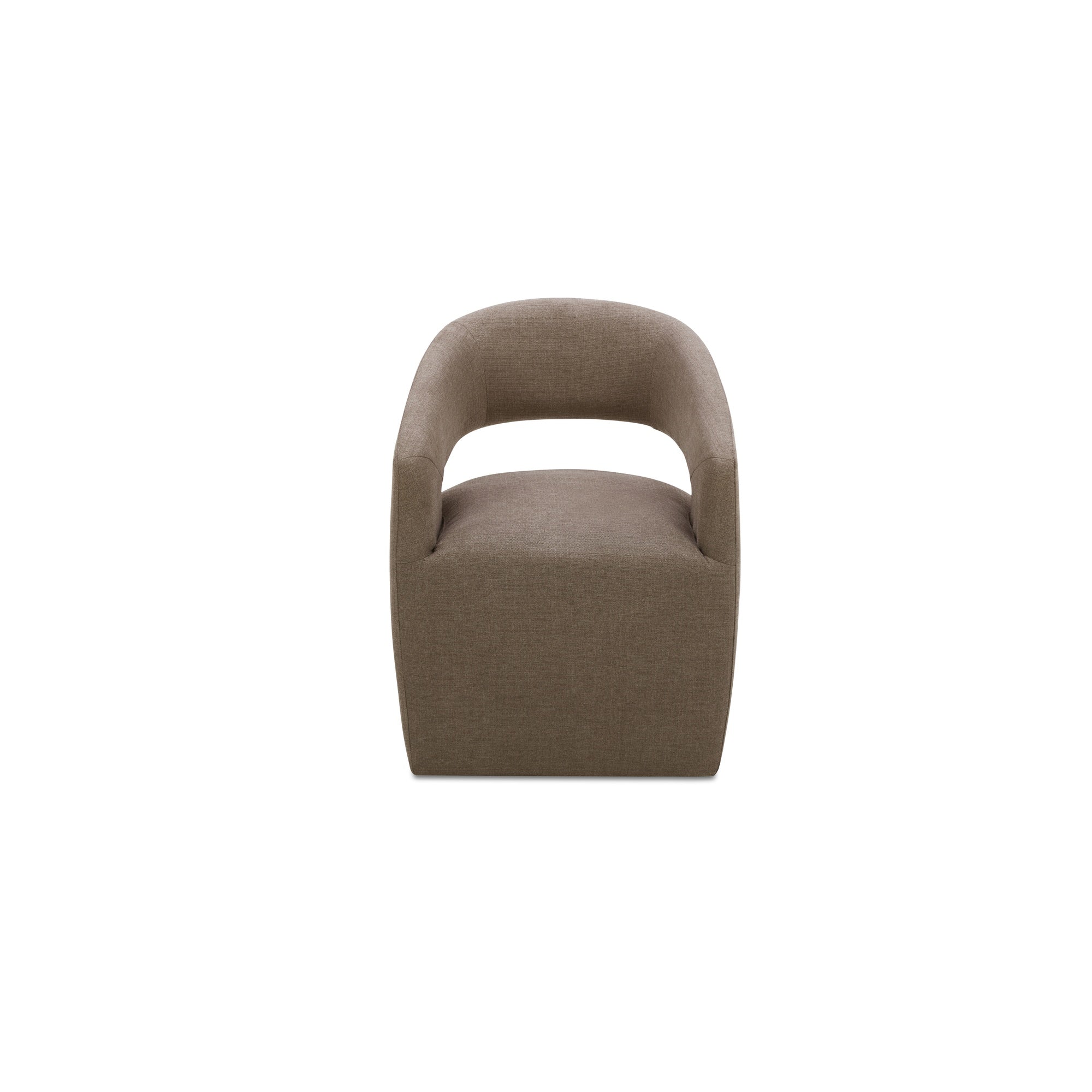 Barrow Rolling Dining Chair Soft by Moe's Home