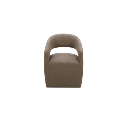 Barrow Rolling Dining Chair Soft by Moe's Home