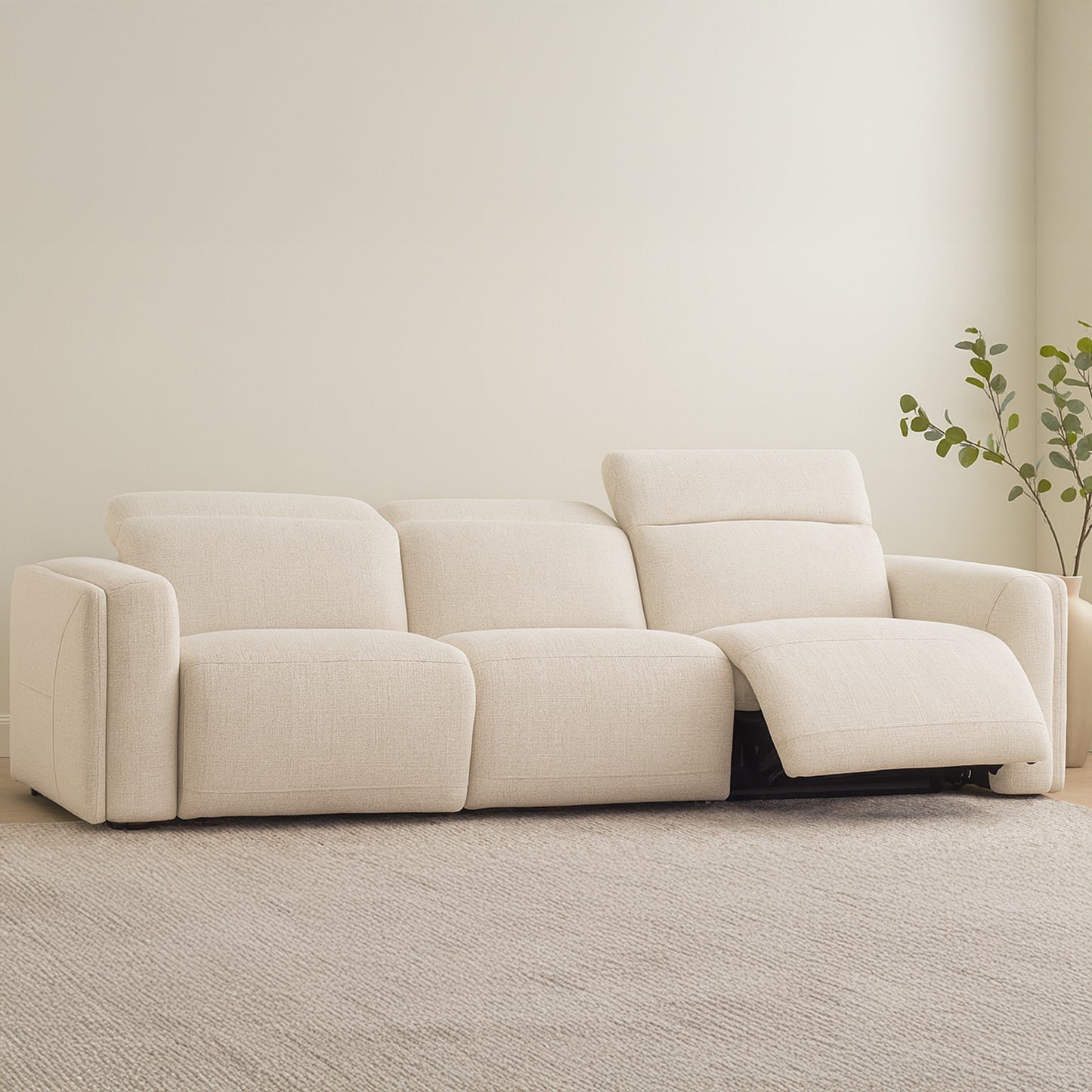 Wilder Power Recliner Sofa Flecked by Moe's Home