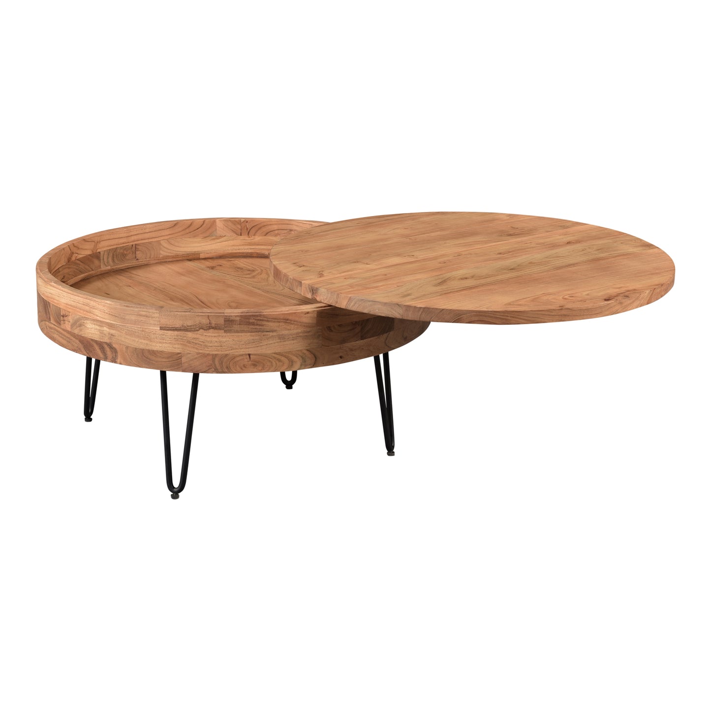Privado Storage Coffee Table Natural by Moe's Home