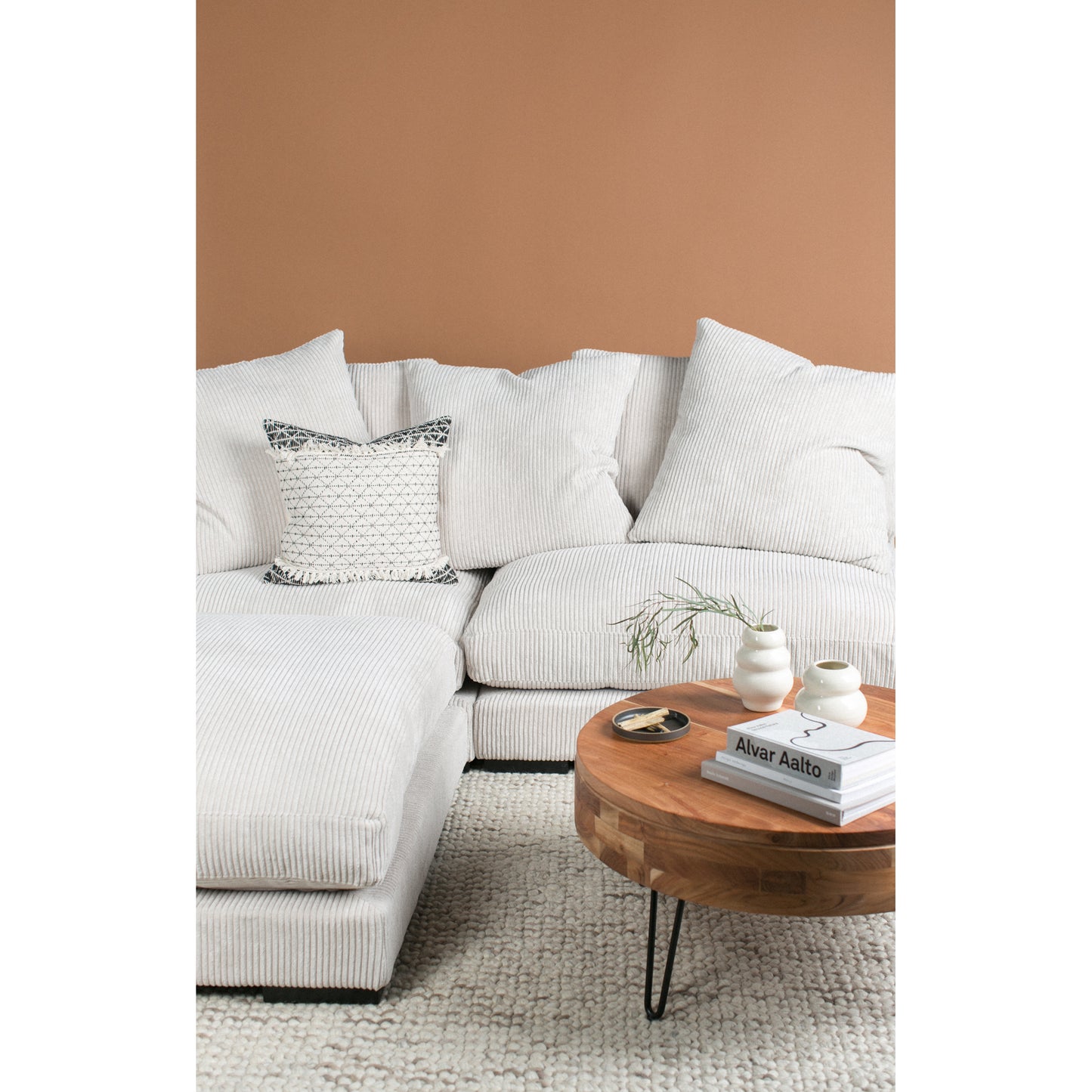 Privado Storage Coffee Table Natural by Moe's Home