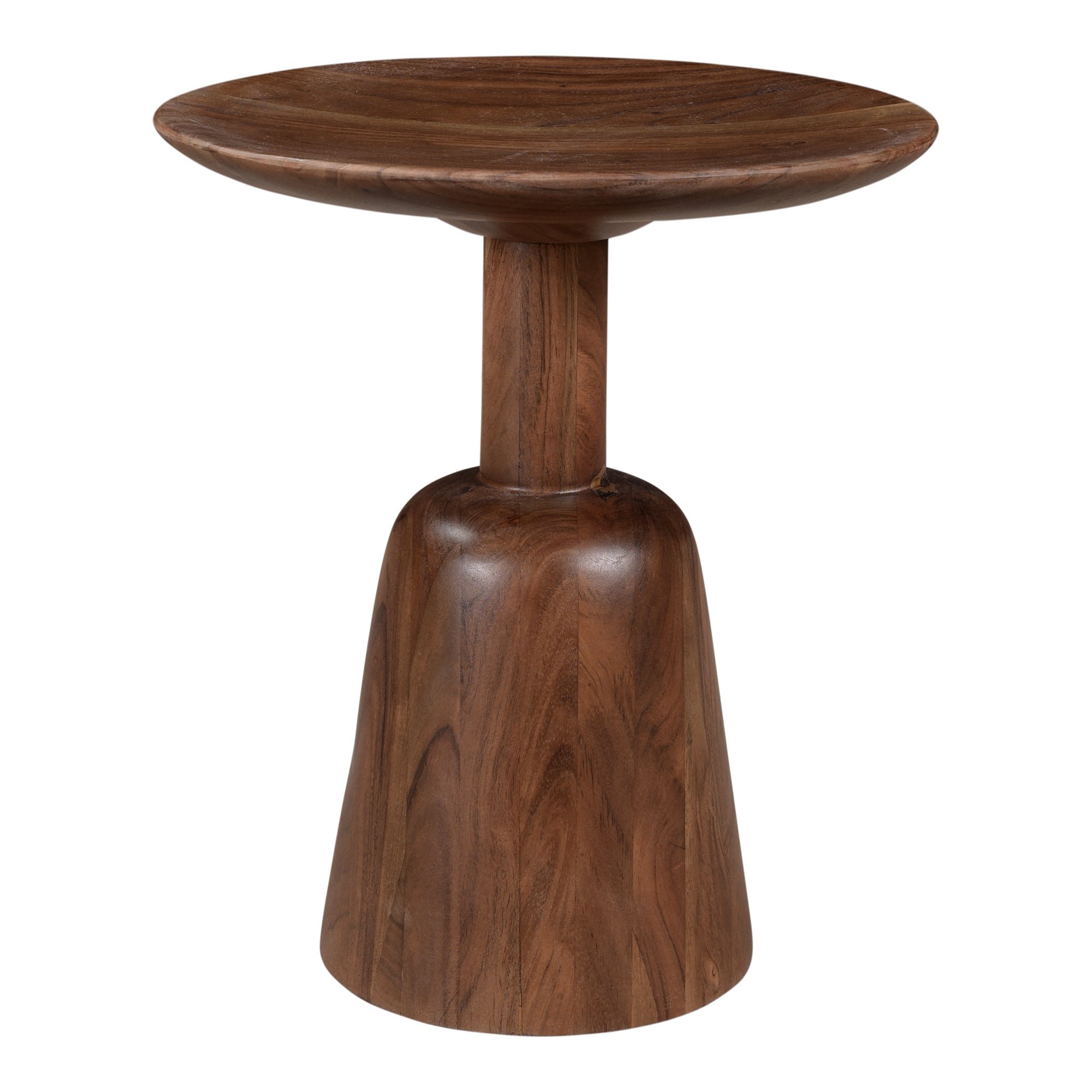 Nels End Table Dark Brown | Brown