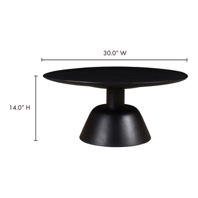 Nels Coffee Table Black by Moe's Home