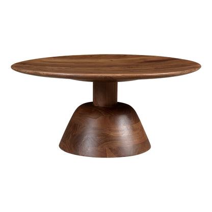 Nels Coffee Table Dark Brown | Brown
