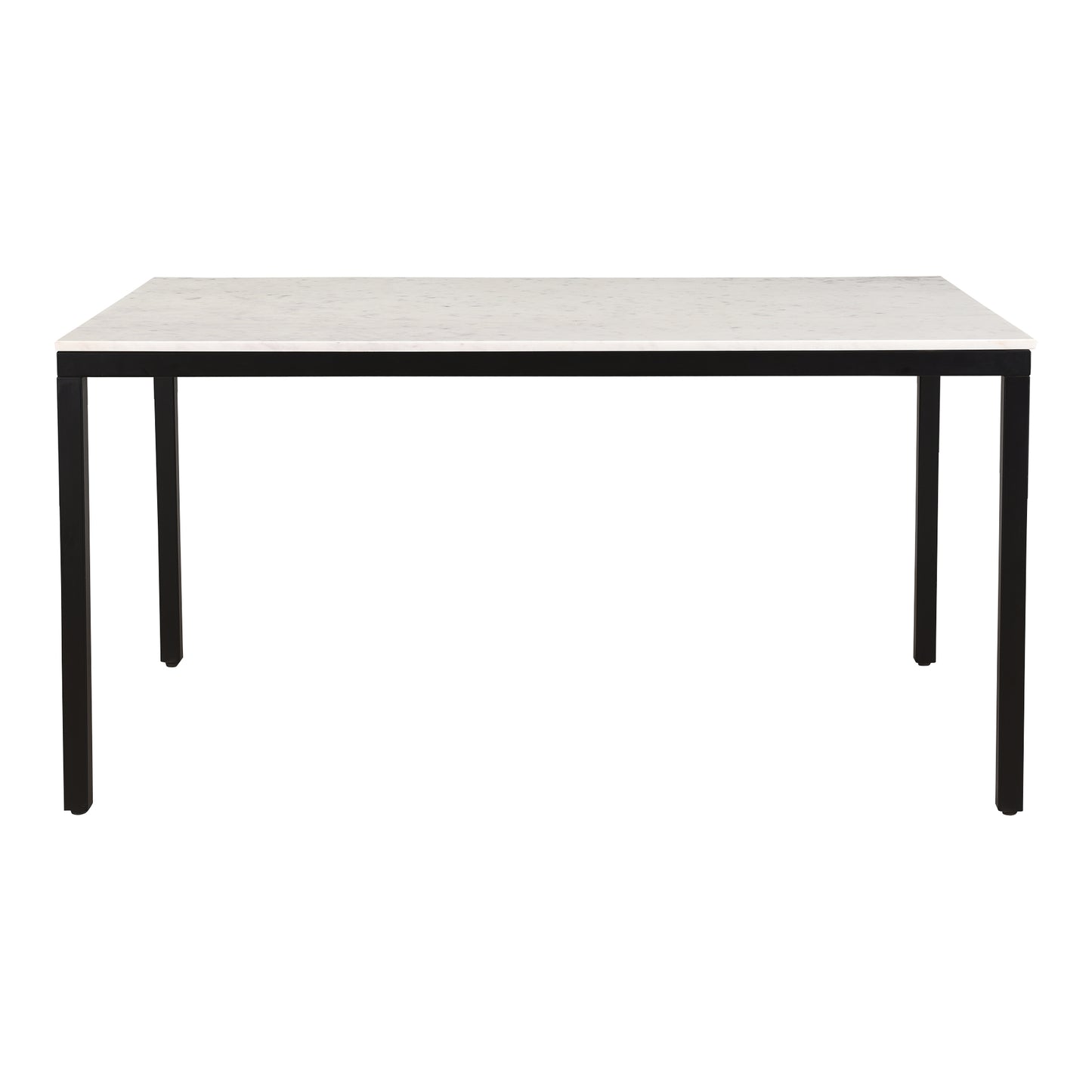Parson Marble Dining Table Small | White